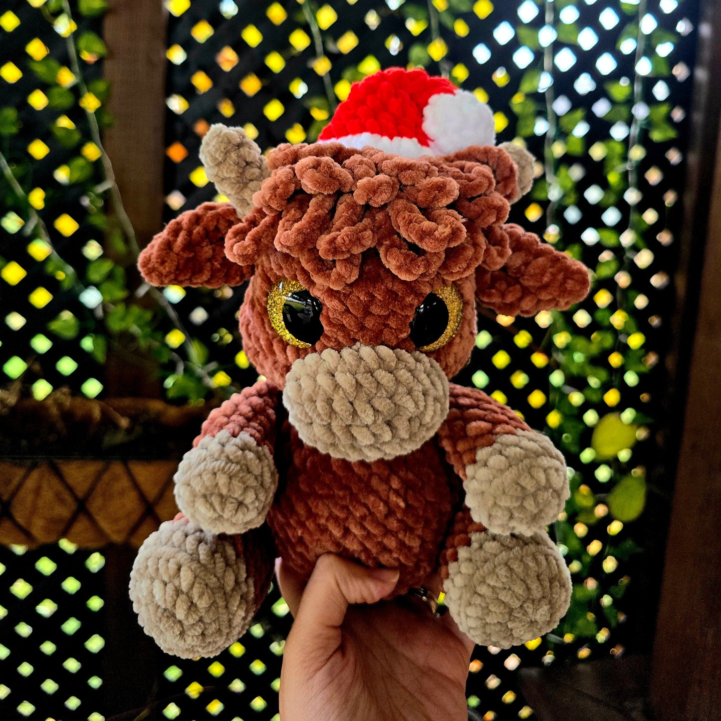 Ginger the Cow pattern *Not a physical Product