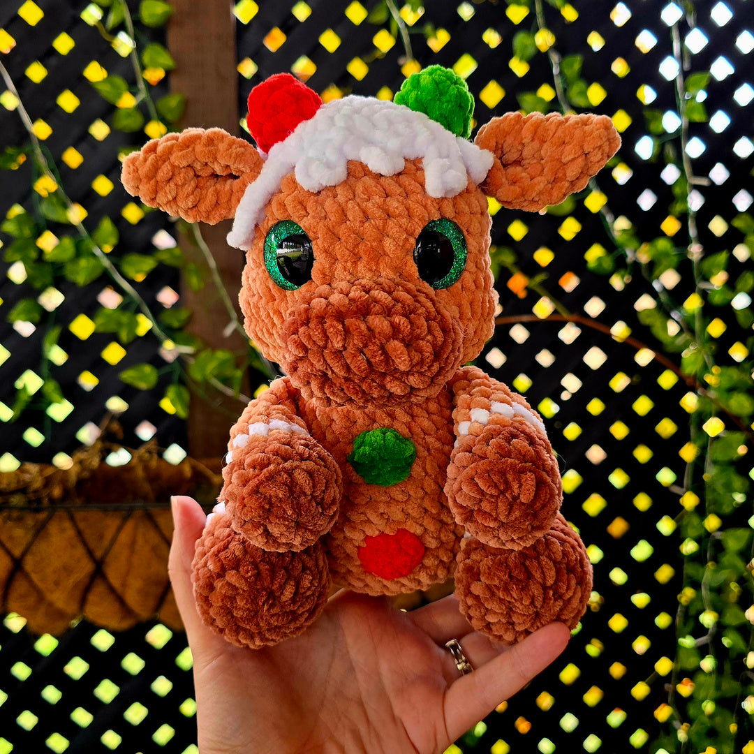 Ginger the Cow pattern *Not a physical Product