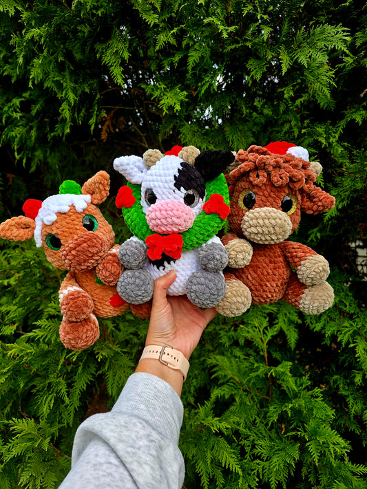 Ginger the Cow pattern *Not a physical Product