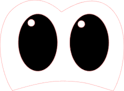 3-pack Pixel Dino Eyes